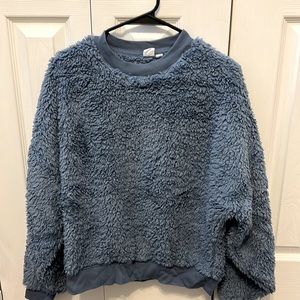 GAP, size small sherpa sweatshirt